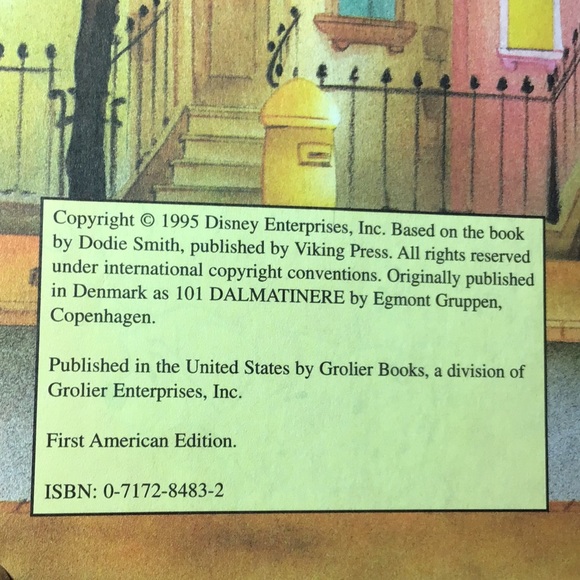 📚5 for $25 101 Dalmations Disney 1995 1st Edition 6" x 9" collectible vintage - Picture 6 of 6